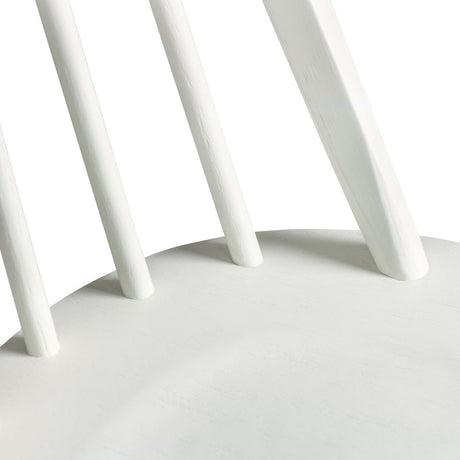 Weaver White Dining Chair (Set of 2) - Ornate Home