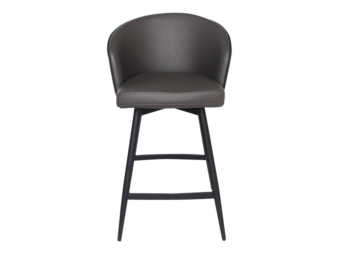 Webber Grey Swivel Counter Stool - Ornate Home