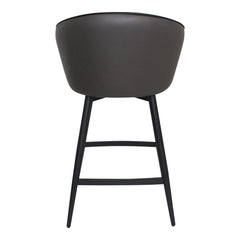 Webber Grey Swivel Counter Stool - Ornate Home