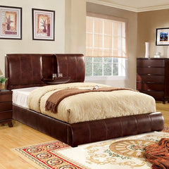 Webster Brown E.King Bed - Ornate Home