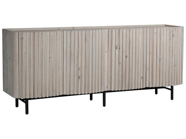 Webster Light Gray Wash Sideboard - Ornate Home