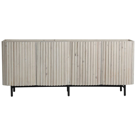 Webster Light Gray Wash Sideboard - Ornate Home