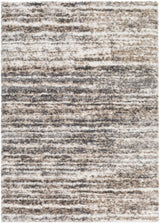 Weddin Striped Plush Area Rug - Ornate Home