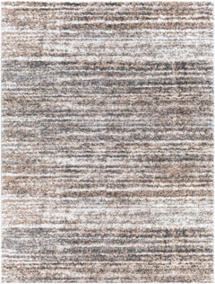 Weddin Striped Plush Area Rug - Ornate Home
