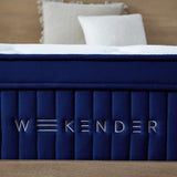 Weekender Blue/White Twin 11" Euro Top Hybrid Mattress - Ornate Home