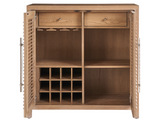 Weekender Sand Dune Bar Cabinet - Ornate Home