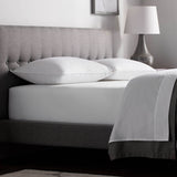 Weekender White/Blue Standard Down Alternative Pillow (2-Pack) - Ornate Home