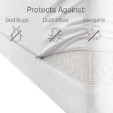 Weekender White Queen 360 Mattress Encasement - Ornate Home