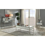 Weigela Mirrored/Chrome Coffee Table - Ornate Home