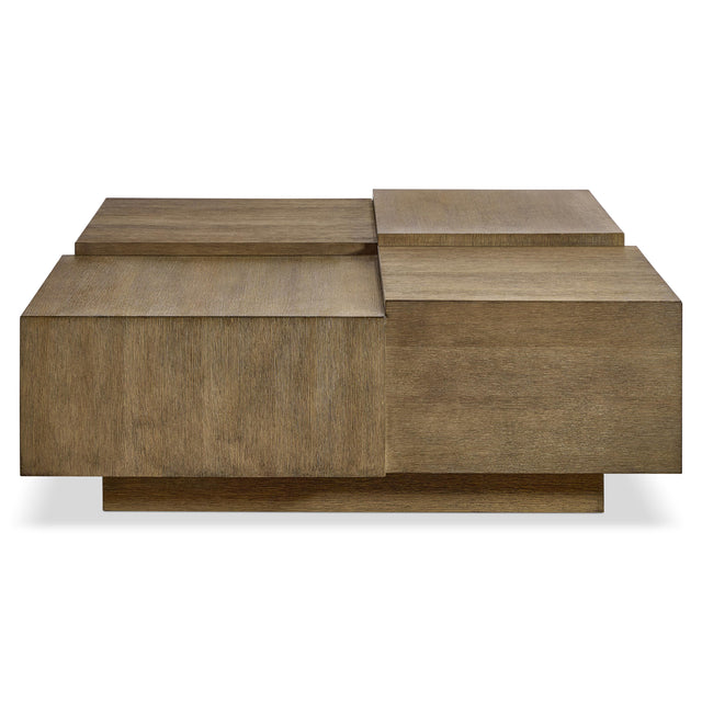 Weiss Natural Oak Cocktail Table - Ornate Home