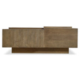 Weiss Natural Oak Cocktail Table - Ornate Home