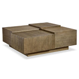 Weiss Natural Oak Cocktail Table - Ornate Home