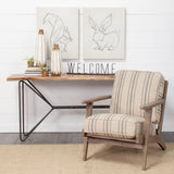 Welcome Black Metal Sign - Ornate Home