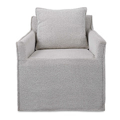 Welland Gray Swivel Chair - Ornate Home