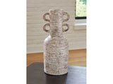 Wellbridge Distressed White Vase - Ornate Home