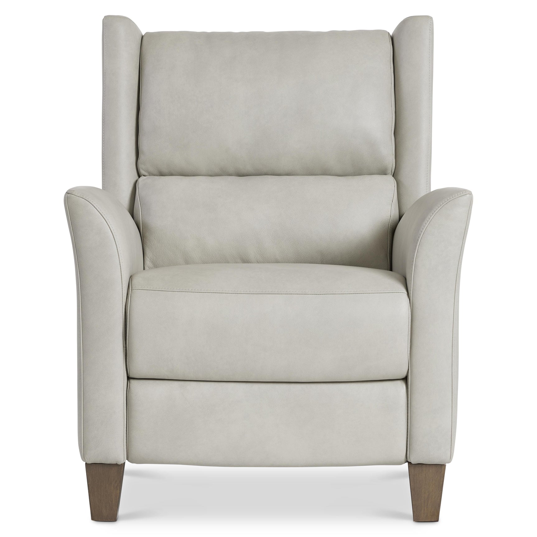 Weller Beige/Tan Leather Power Motion Chair - Ornate Home