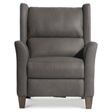 Weller Grey Leather Power Motion Chair - Ornate Home