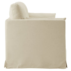 Wellfleet Linen 85" Slipcovered Fabric Sofa - Ornate Home