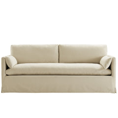 Wellfleet Linen 85" Slipcovered Fabric Sofa - Ornate Home