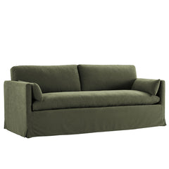 Wellfleet Sage 85" Slipcovered Fabric Sofa - Ornate Home