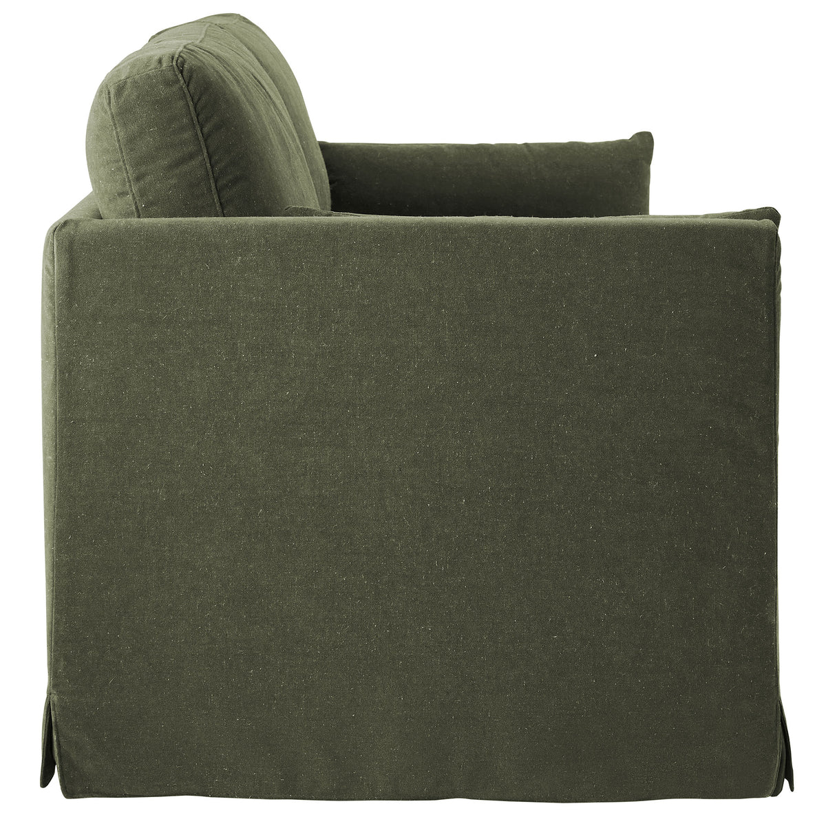 Wellfleet Sage 85" Slipcovered Fabric Sofa - Ornate Home