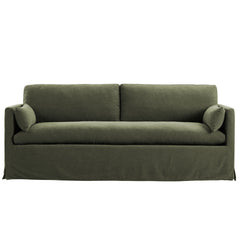 Wellfleet Sage 85" Slipcovered Fabric Sofa - Ornate Home