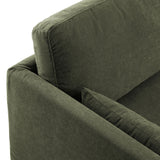 Wellfleet Sage 85" Slipcovered Fabric Sofa - Ornate Home
