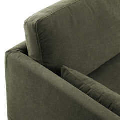 Wellfleet Sage 85" Slipcovered Fabric Sofa - Ornate Home