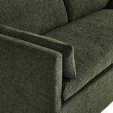 Wellfleet Sage Slipcovered Linen-Blend Loveseat - Ornate Home
