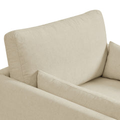 Wellfleet Slipcovered Linen-Blend Armchair - Ornate Home