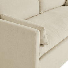 Wellfleet Slipcovered Linen-Blend Loveseat - Ornate Home