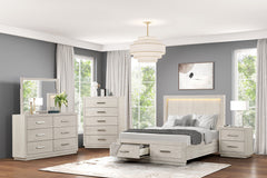 Wellingborough Light Gray Chest - Ornate Home