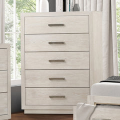 Wellingborough Light Gray Queen 5 Piece Bedroom Set w/Chest - Ornate Home