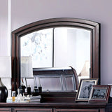 Wells Dark Cherry Mirror - Ornate Home