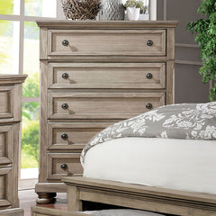 Wells Gray 5 Pc. Queen Bedroom Set w/ Chest - Ornate Home