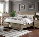 Wells Gray 5 Pc. Queen Bedroom Set w/ Night Stand - Ornate Home