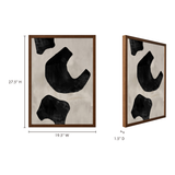 Wells Multicolor 1 Framed Painting - Ornate Home