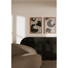 Wells Multicolor 1 Framed Painting - Ornate Home