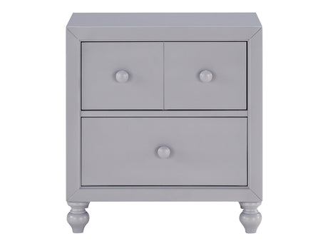 Wellsummer Gray Nightstand - Ornate Home