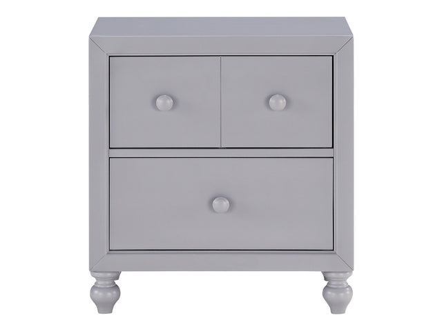 Wellsummer Gray Nightstand - Ornate Home