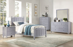 Wellsummer Gray Nightstand - Ornate Home