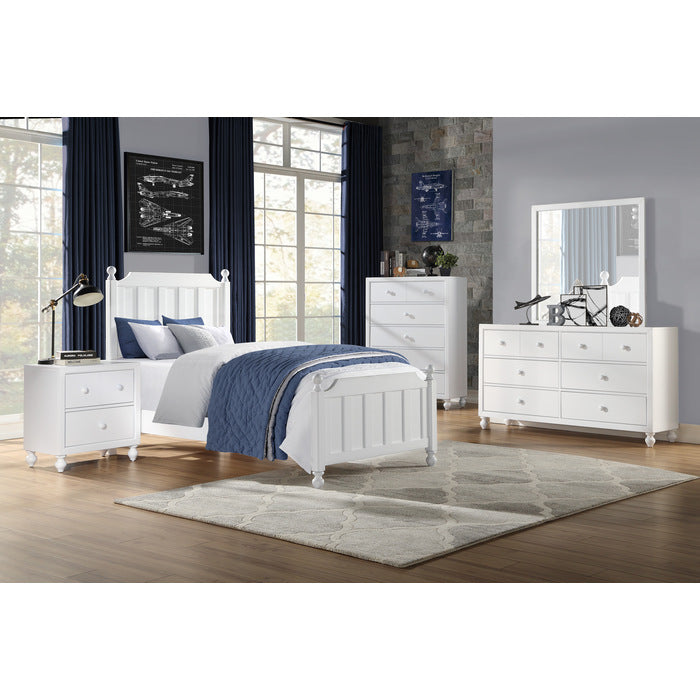 Wellsummer White Mirror - Ornate Home