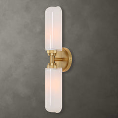 Wellsville Brass 2 Light Sconce - Ornate Home