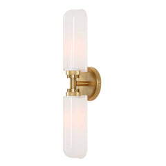 Wellsville Brass 2 Light Sconce - Ornate Home