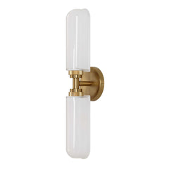 Wellsville Brass 2 Light Sconce - Ornate Home