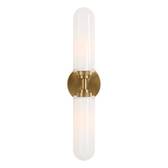 Wellsville Brass 2 Light Sconce - Ornate Home