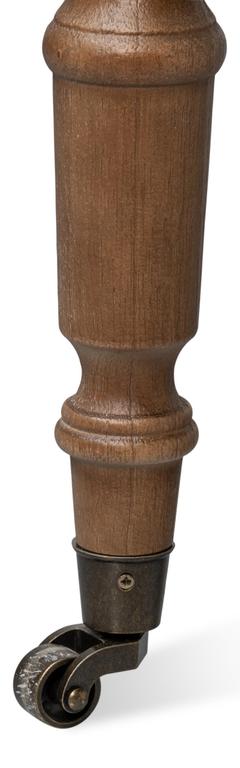 Welsh Brown Leather Chair - Ornate Home