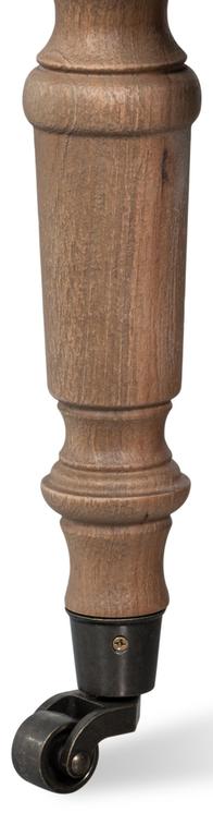 Welsh Cappuccion Leather Chair - Ornate Home