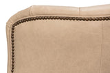 Welsh Cappuccion Leather Chair - Ornate Home