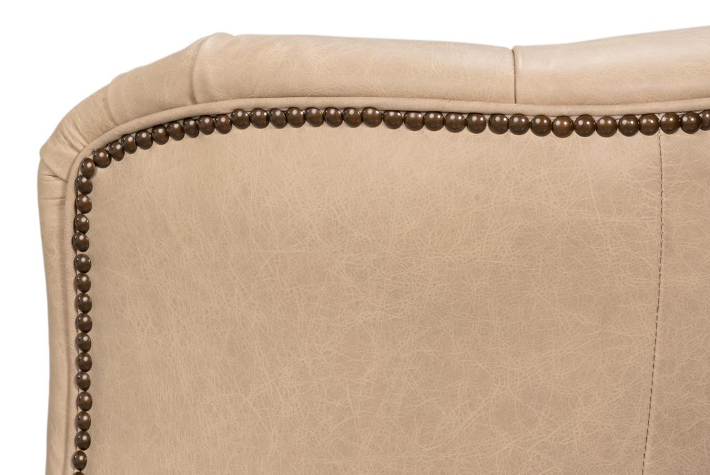 Welsh Cappuccion Leather Chair - Ornate Home